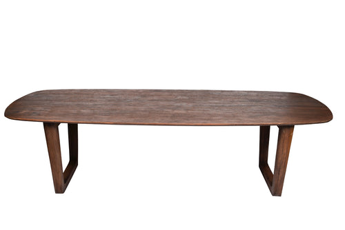 Livingfurn eetkamertafel Cortez - bruin - mangohout - 270cm