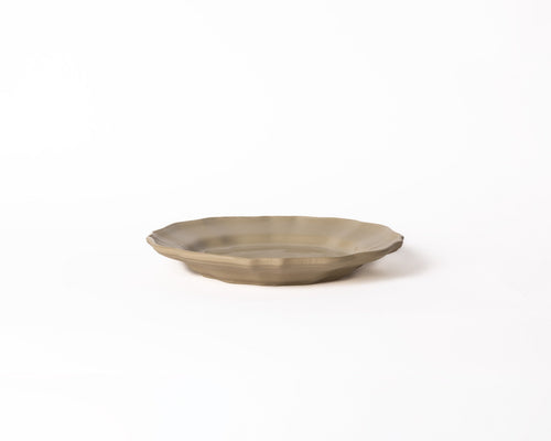 Mimo Homeware ontbijtbord Wild Olive - 23 cm - Set van 2