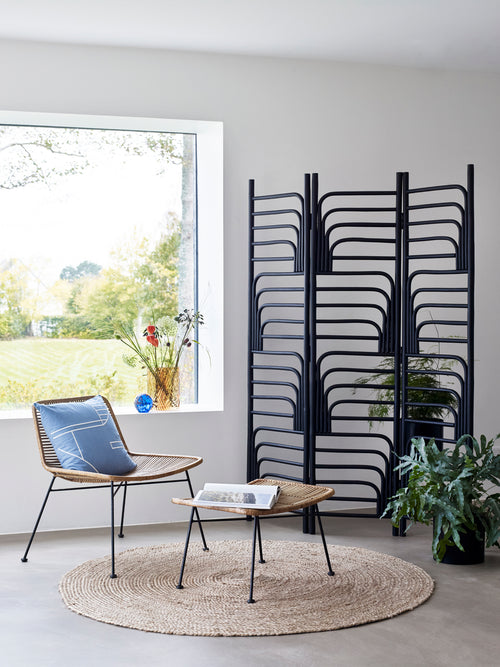 Hübsch vloerkleed Sage - jute - ø150cm