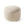 benuta handgemaakte wollen poef Rocco - wit - 55x55x30 cm