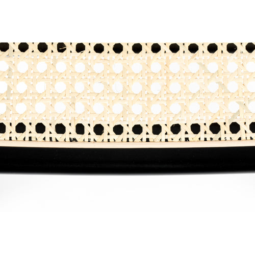 Zuiver Jort Eetkamerstoelen  Naturel/Zwart - Set van 2 - vtwonen shop