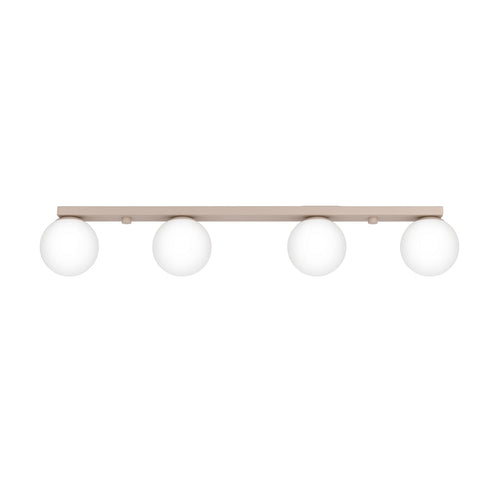 Sollux Lighting Plafondlamp YOLI 4 taupe - 88x12x14,5cm