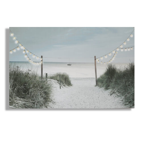 Art for the Home Strandwandeling LED Canvas 60x90 cm - vtwonen shop