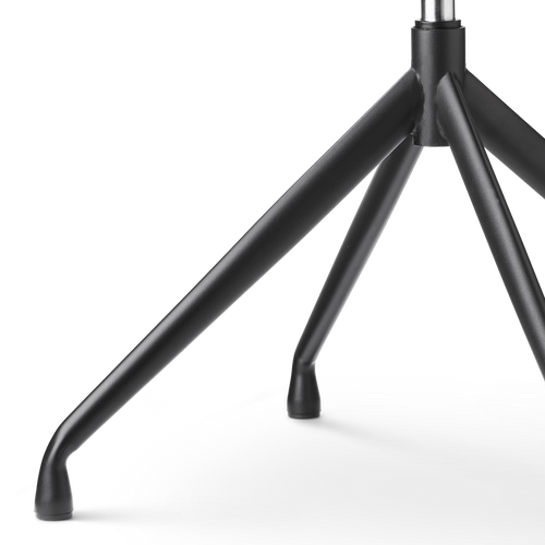 Nolon Nola-Liz Eetkamerstoel Zwart met Naturelbeige Zitkussen Zwarte Poten