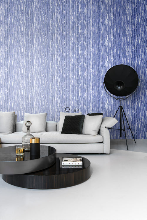 Origin Wallcoverings behang strepen blauw - 53 cm x 10,05 m - 347219 - vtwonen shop