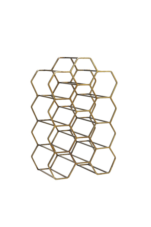 Light & Living wijnrek SALBRIS - 30x18x46cm - brons