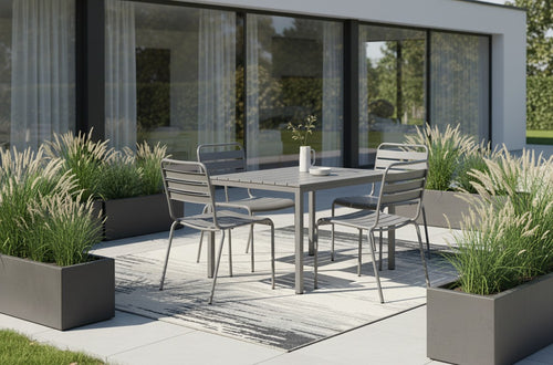 MaximaVida metalen tuinstoel Max XXL muisgrijs - doos per 2 stuks - vtwonen shop