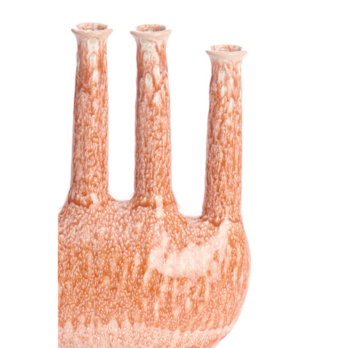 Light & Living vaas BEKAPO - 34x14x48cm - roze