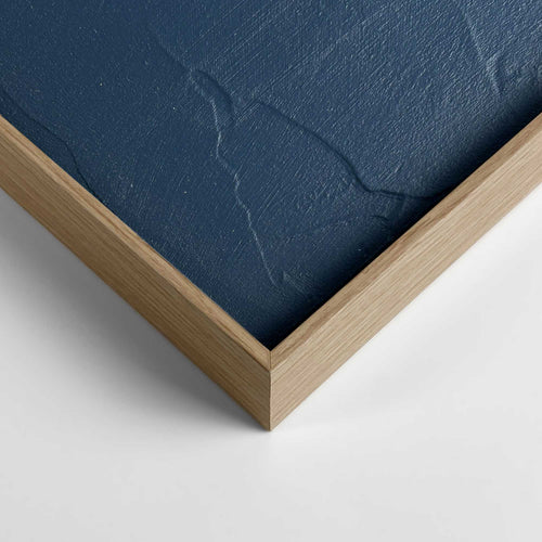Reinders schilderij 3d art Minimalisme - blauw - 100x70cm