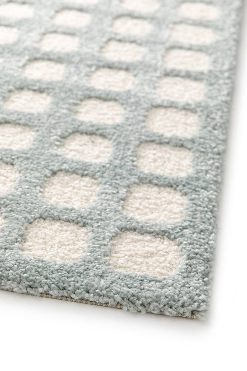 AFK Living vloerkleed Pixel - reliëfeffect - blauw - 160 x 230 cm
