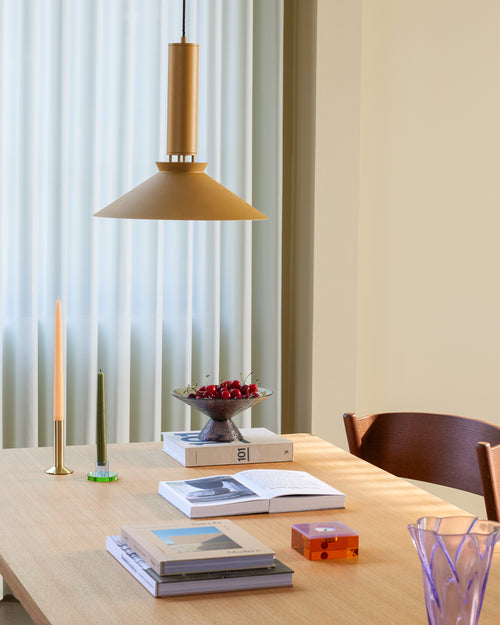 Hübsch kandelaar Astra - kristal - ø7xh3,5cm