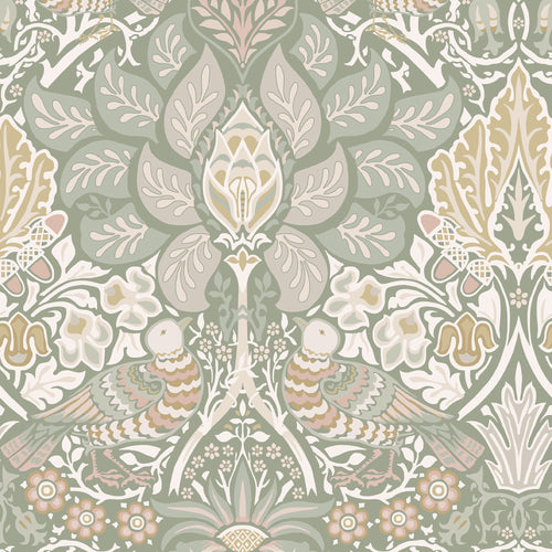 William Morris at Home Vliesbehang - Dove & Rose Spring Garden - 1000x52 - vtwonen shop