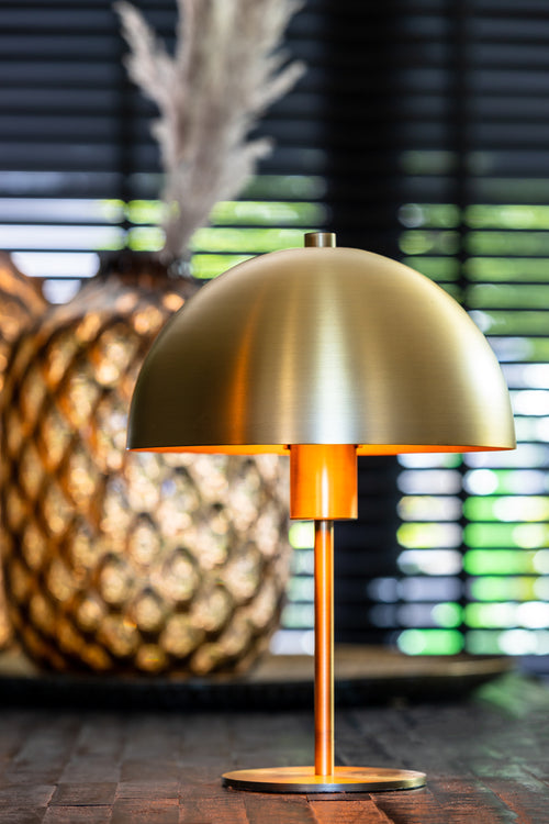 Light & Living tafellamp MEREL - Ø25x35cm - goud