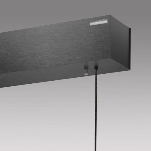 Neuhaus PURE hanglamp e-Lift - 2 lichts - 120  x 240   cm - antraciet