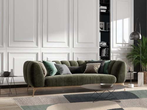 AFK Living vloerkleed Bauhaus - zeer zacht - groen - 120 x 170 cm