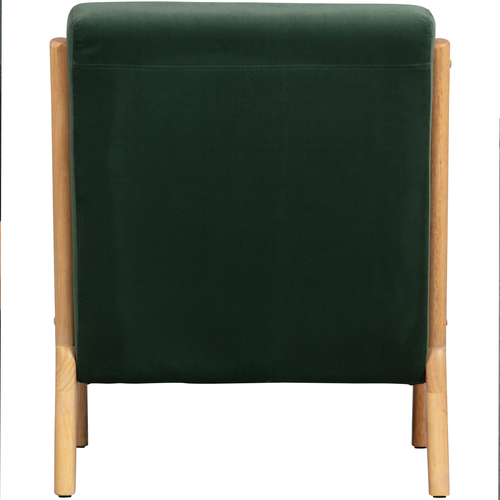 WOOOD fauteuil Mark - Velvet - Flesgroen - 75x67x82 - vtwonen shop