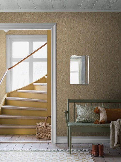 Borastapeter behang effen bruin - 53 cm x 10.05 m - 661019 - vtwonen shop