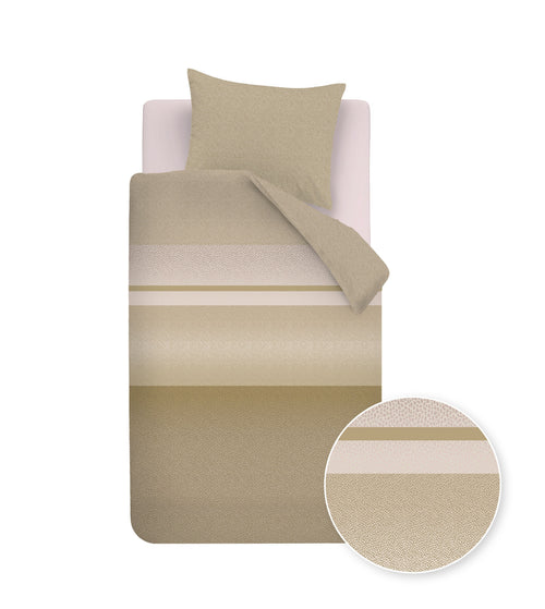 Beddinghouse Dekbedovertrek Mira - 140 x 200/220 cm - Goud