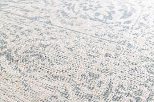 AFK Living vloerkleed Byzance - gerecyclede vezels - grijs - 120 x 170 cm