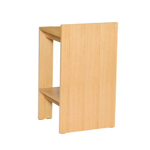 Hübsch nachtkastje Merge - mdf/oak veneer - 42x37xh70cm