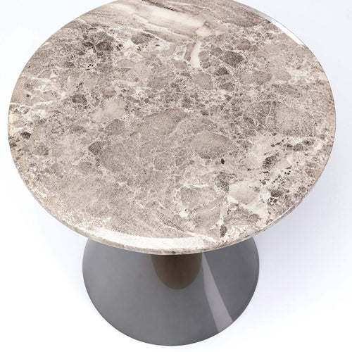 Kare Design Bijzettafel Rita Ø50cm zwart