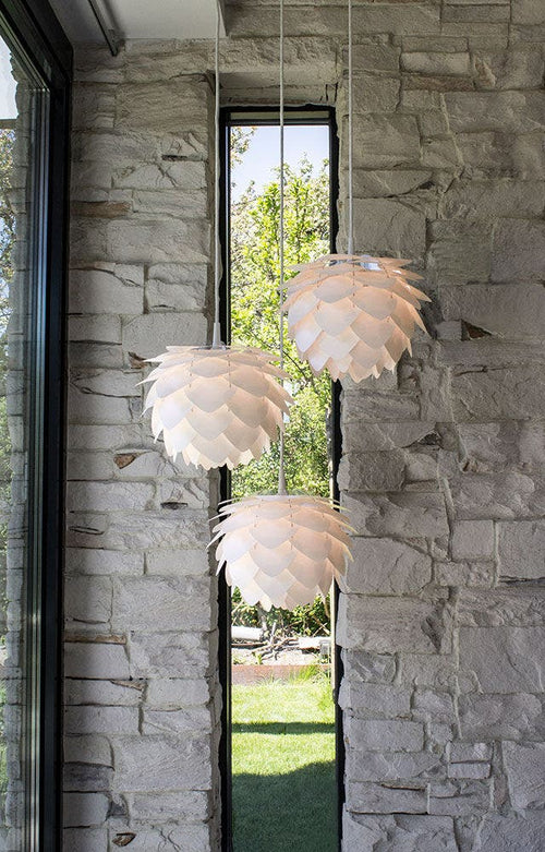 Umage Silvia Mini hanglamp white - met koordset wit - Ø 32 cm - vtwonen shop