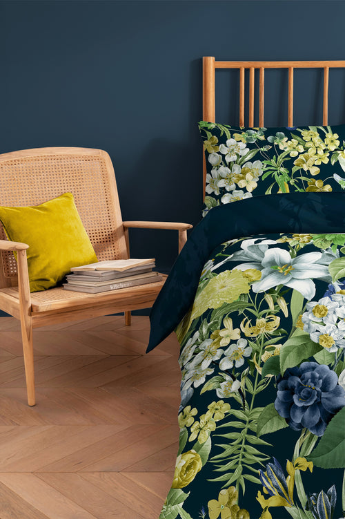 Graham & Brown Dekbedovertrek 220x230 - Glasshouse Flora - vtwonen shop