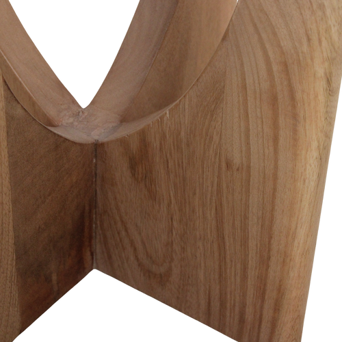 Raw Materials Kuching marmeren bijzettafel - wit