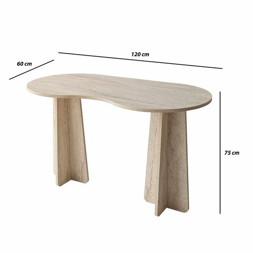 Calicosy - COMO Bureau - Naturel - 120x60x75 cm