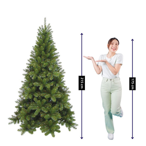 Triumph Tree Tuscan Kunstkerstboom Groen TIPS 812 - Kerstversiering met Volle Uitstraling - Kunstboom van Softneedle PVC met Insteeksysteem voor