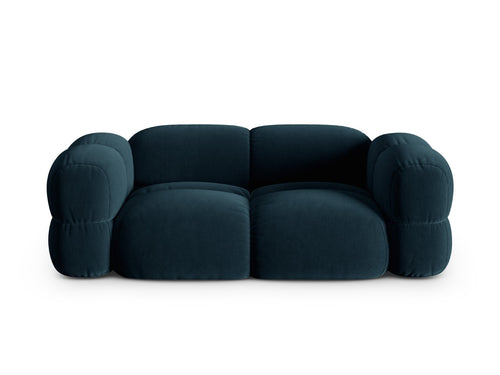 Cosmopolitan Design Bank Loretto 3-zits, flueel diepe olie - 100x210x68cm