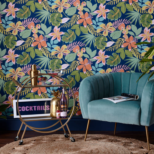 Envy Vliesbehang - So Exotic Night - Multikleur - 10mx52cm - vtwonen shop