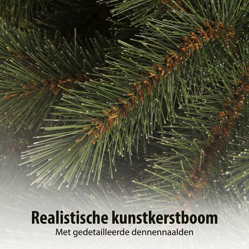 Triumph Tree Bristlecone Kerstboom - Kerstversiering voor Binnen met Volle Uitstraling - Kunstboom met 916 Dennentakken en Kliksysteem - Kunststof PVC