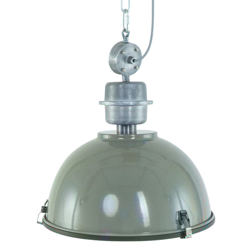 Steinhauer hanglamp industrieel - 1 lichts - 42x 145 cm - groen - vtwonen shop