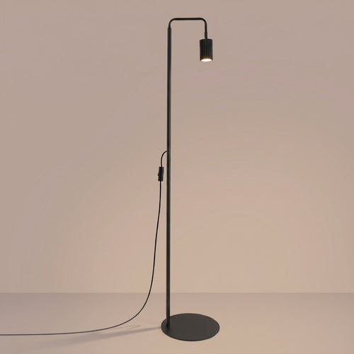 Sollux Lighting Vloerlamp KARBON 1 zwart - 30x30x160cm
