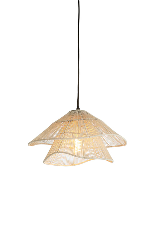 Light & Living hanglamp ALAMEDA - wit - Ø36x29cm - vtwonen shop