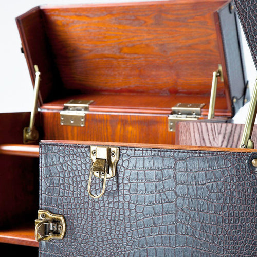 Kare Design Bar suitcase Globetrotter croco 153cm