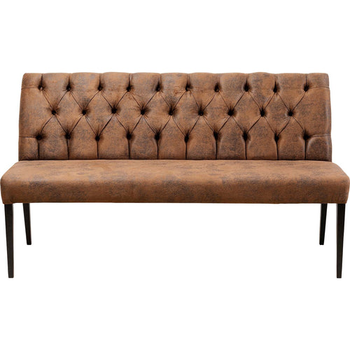 Kare Design Eetkamerbank Econo Buttons Vintage - vtwonen shop