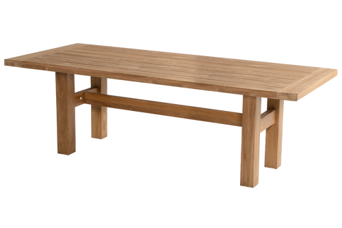 Hartman Dining Tuinset Yasmani - Naturel Teakhout - 240x100x76cm - vtwonen shop