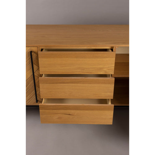 Dutchbone Class Dressoir Hoog Eikenhout Bruin - vtwonen shop