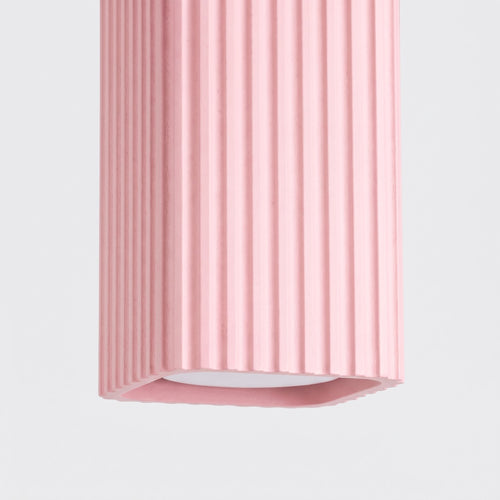 Sollux Lighting Plafondlamp RAYO 10 roze - 6x6x10cm