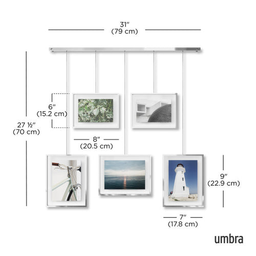 Umbra Exhibit Set met fotolijsten - vtwonen shop