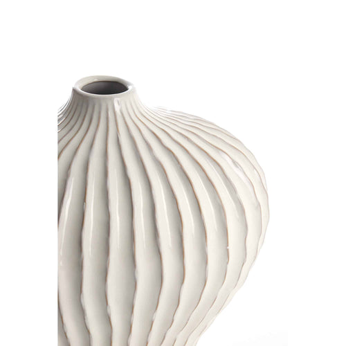 Light & Living vaas Lorito - wit - 35x21x30cm