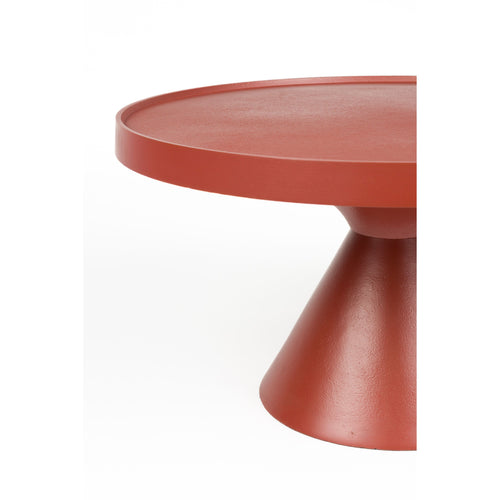 Zuiver Floss Salontafel Rond 60 cm Marsala Rood