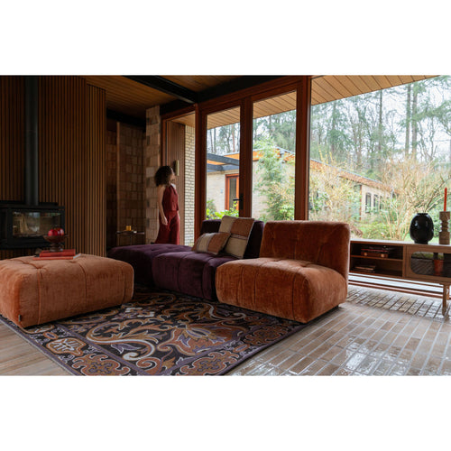 Dutchbone Giada Sofa 2-zits Plum - Paars - vtwonen shop