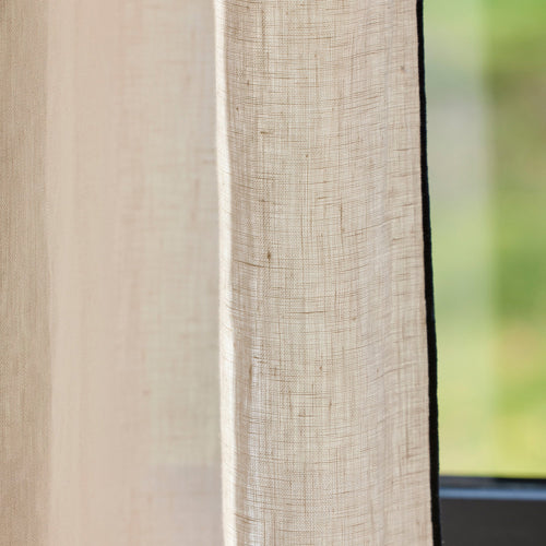 Madura Gordijn Carlina kalksteen en zwarte hommel 200x280 cm