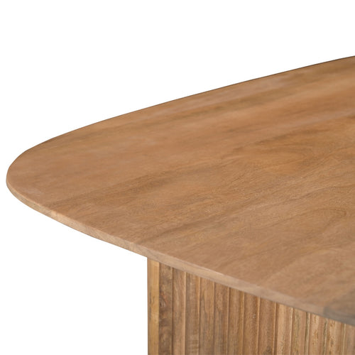 Giga Meubel Eettafel Juro - Deens Ovaal - Mangohout - 200cm