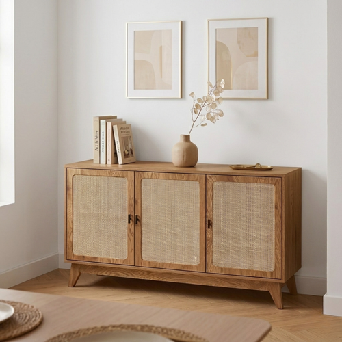 Calicosy - Dressoir ALIA - licht hout 120x40x72 cm