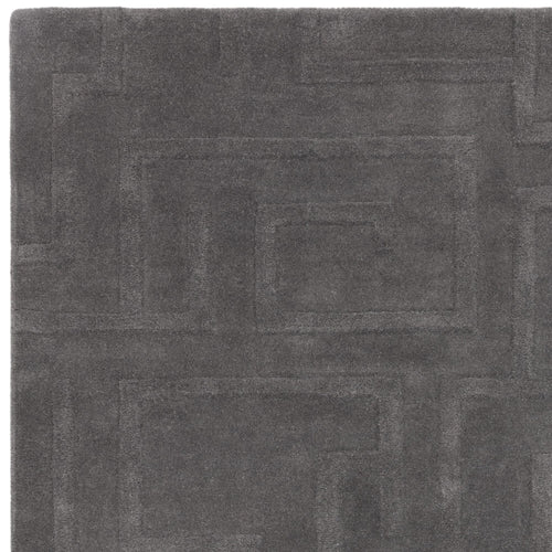 Vloerkleed Easy Living Maze Charcoal 160x230 cm - vtwonen shop