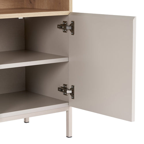 Calicosy - Dressoir OLIVER - beige 80x40x80 cm